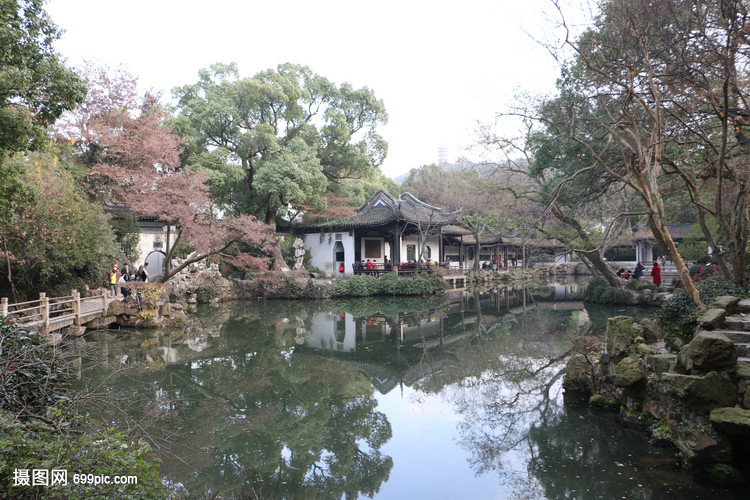 園林風(fēng)景圖 咫尺山林的意境之美